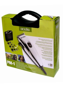 Andis PM 1 Deluxe pet clipper 14 piece kit